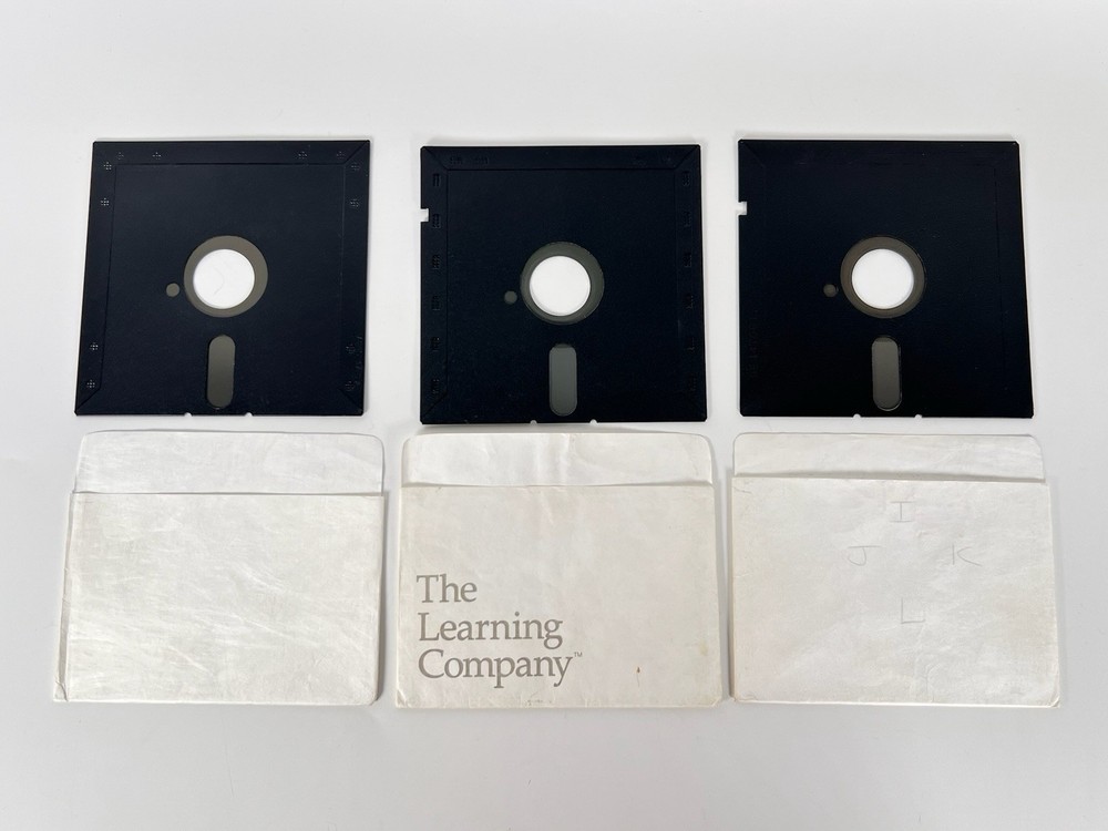 Vintage Lot 12 Floppy Disk Games & Programs Computer (Untested) Applesoft5.25