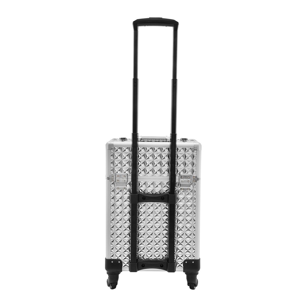Rolling Makeup Case, Makeup Case, Makeup Case with 4 Universal Wheels