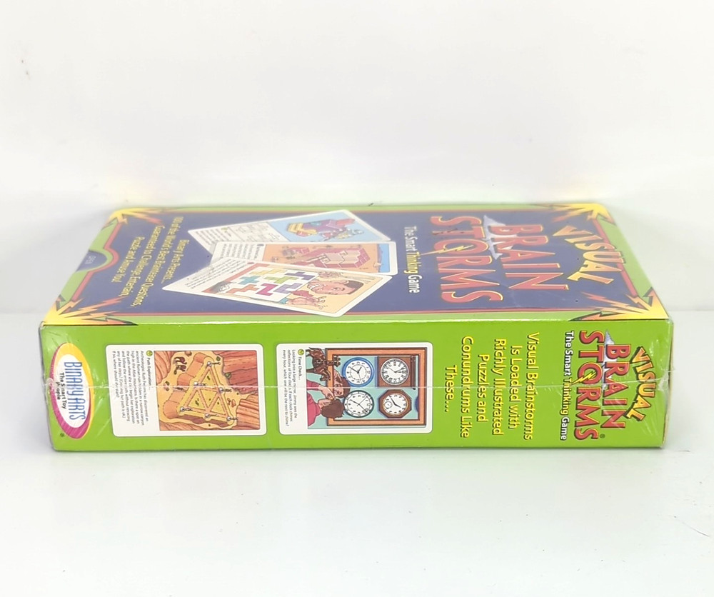 VNTG 1995 Binary Arts Visual Brain Storms The Smart Thinking Game New & Sealed
