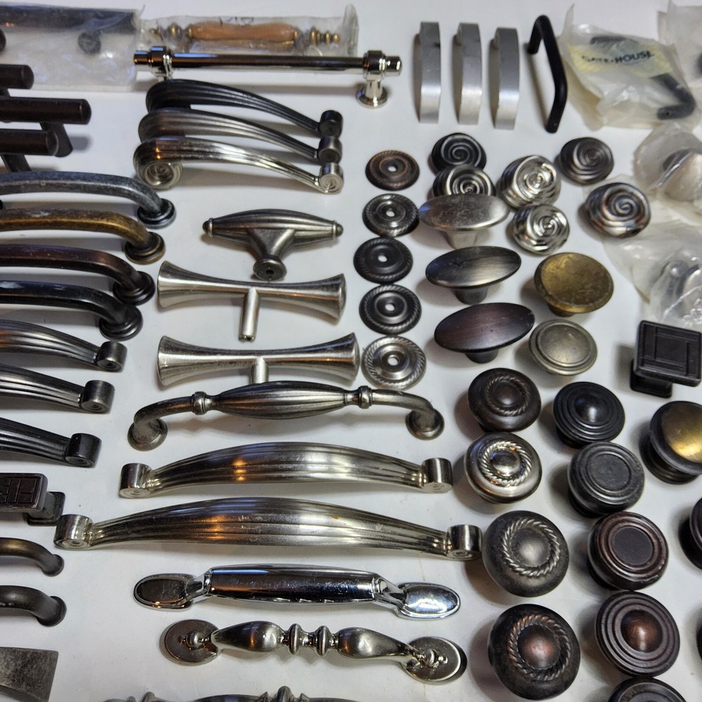 110 Designer drawer pulls dealer samples hardware craft repurpose decor upcycle