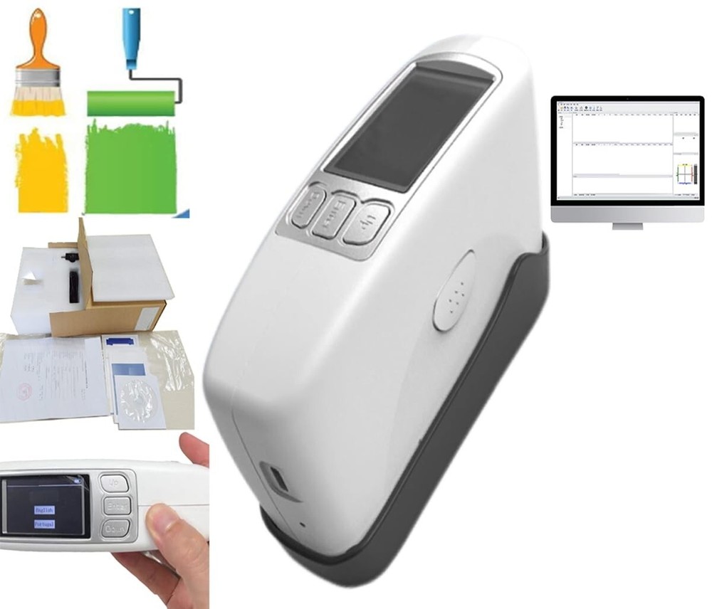 Small Aperture Gloss Meter with 60° 0~200GU for Plastic Electronics Hardware