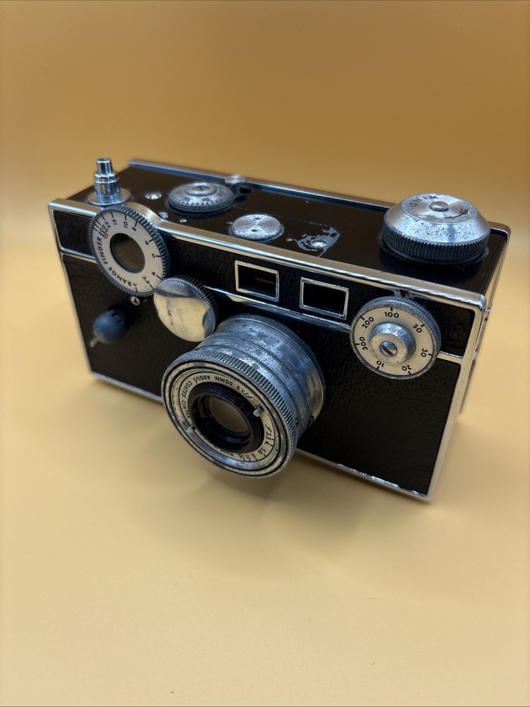 VTG Argus C3 35mm Range Finder Film Camera Display Untested