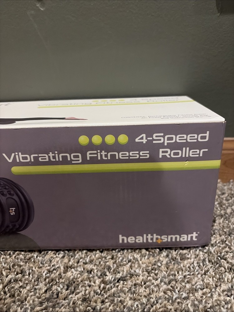 HealthSmart 4-Speed Vibrating Exercise Roller