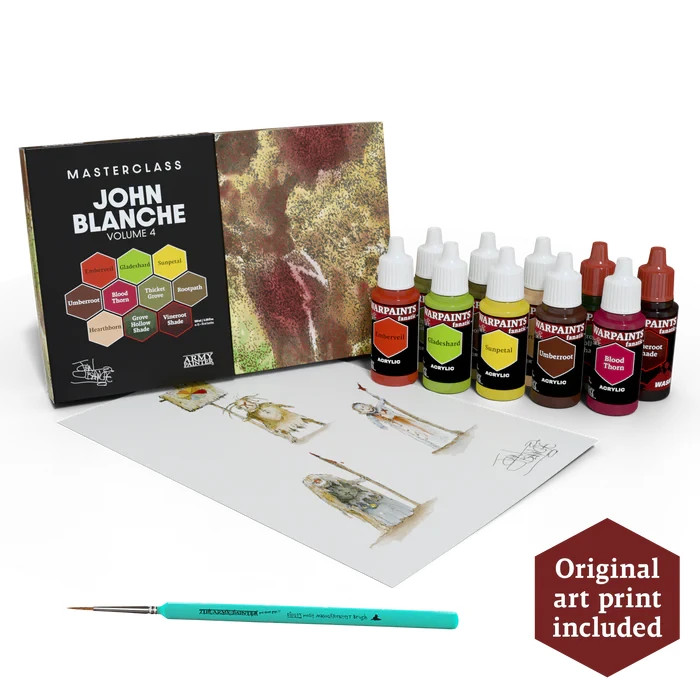John Blanche Masterclass Vol 4 Paint Set — Grimdark NEW