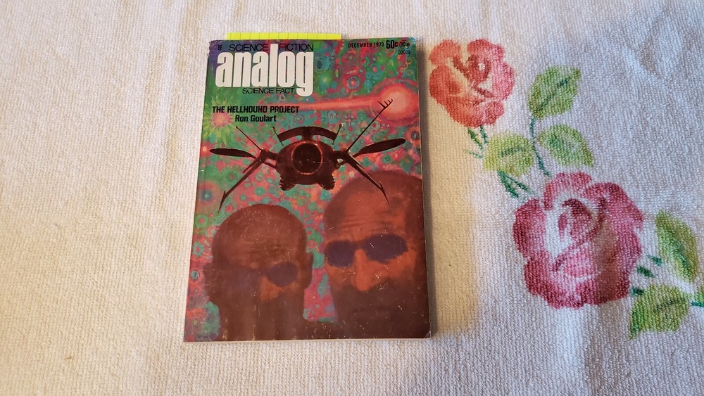 ANALOG - SCIENCE FICTION - SCIENCE FACT -  DECEMBER 1973   *SIGNED*  -RH-