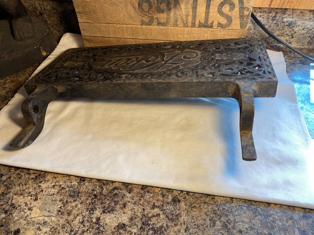 Antique Cast Iron Koken Foot Rest ~ 25CON