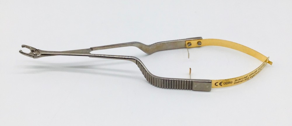 Codman 20-5206 Slim Line Applier Forceps