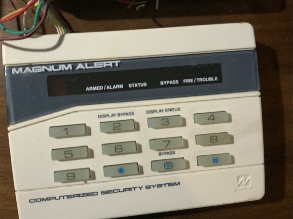 14 Napco Magnum Alert Lot Control Keypad Panel for Computerized Security System