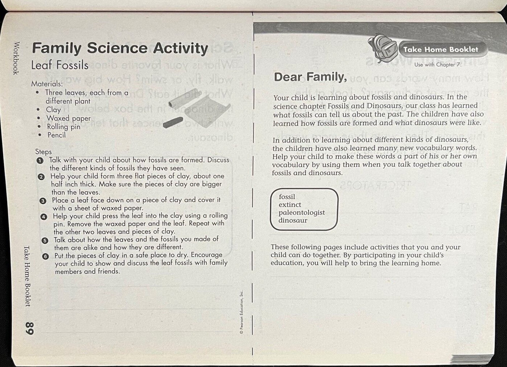2nd Grade - SCIENCE - WORKBOOK - STUDENT EDITION (2006, Scott Foresman)
