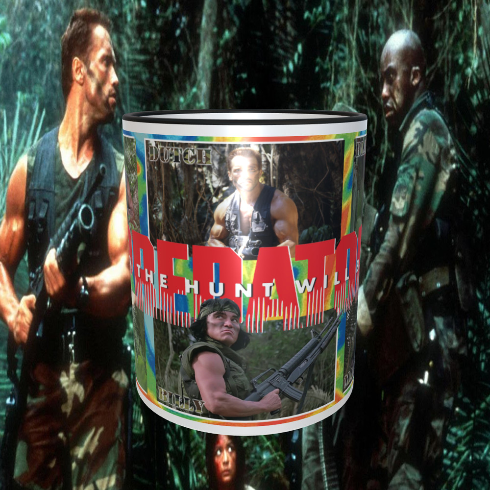Predator Version #1 Arnold 11oz  Mug  NEW Dishwasher Safe