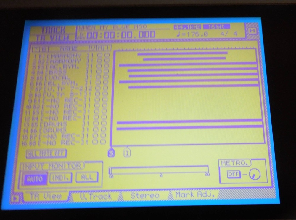 yamaha aw4416 professional workstation