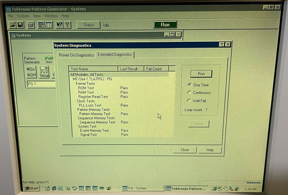 TEKTRONIX TLA7PG2 Pattern Generator Module