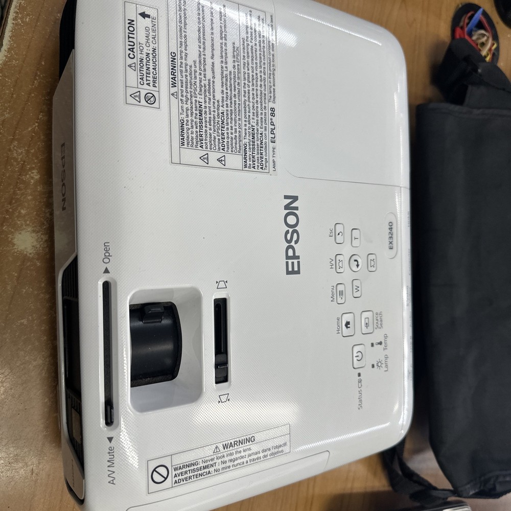 Epson EX3240 SVGA 3LCD Projector - White