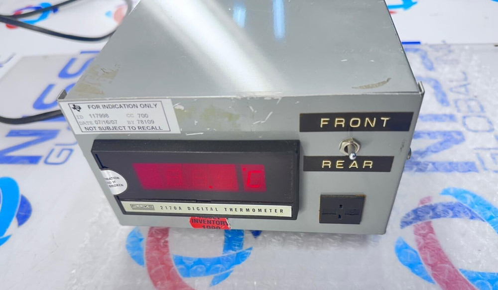 FLUKE 2170A DIGITAL THERMOMETER 117998