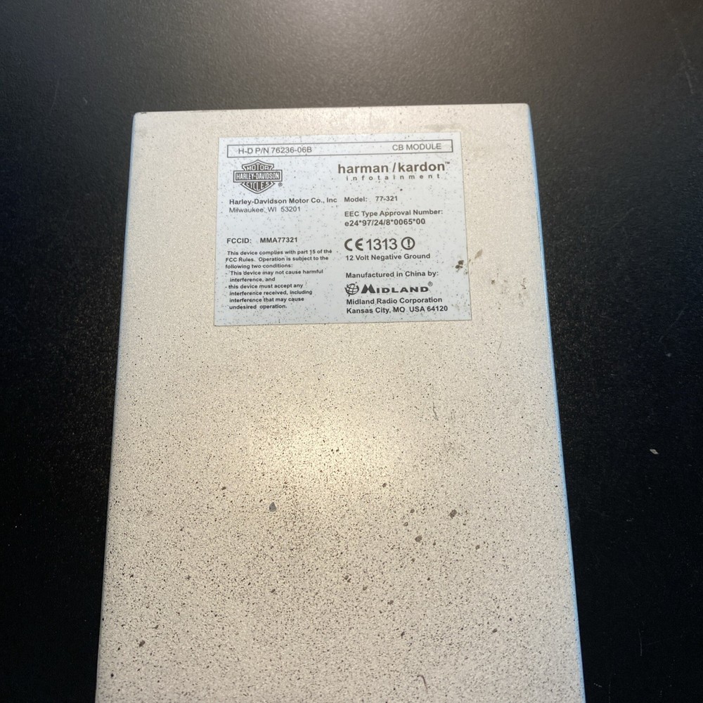 Harley Touring CB Module Harman Kardon 76236-06B