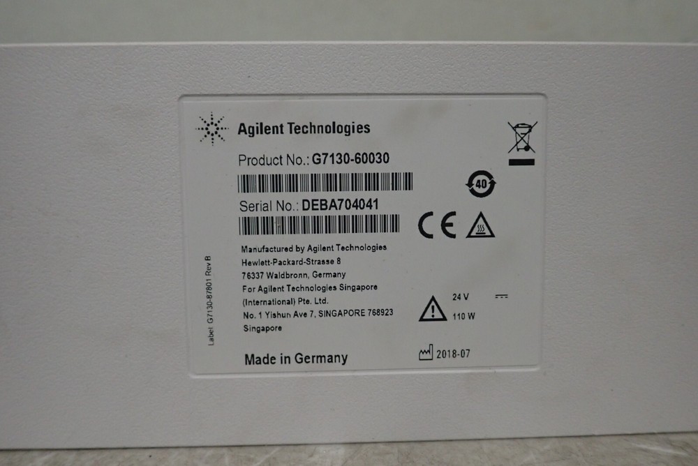 Agilent Technologies G7130-60030 Integrated Column Compartment 3ul-Heater