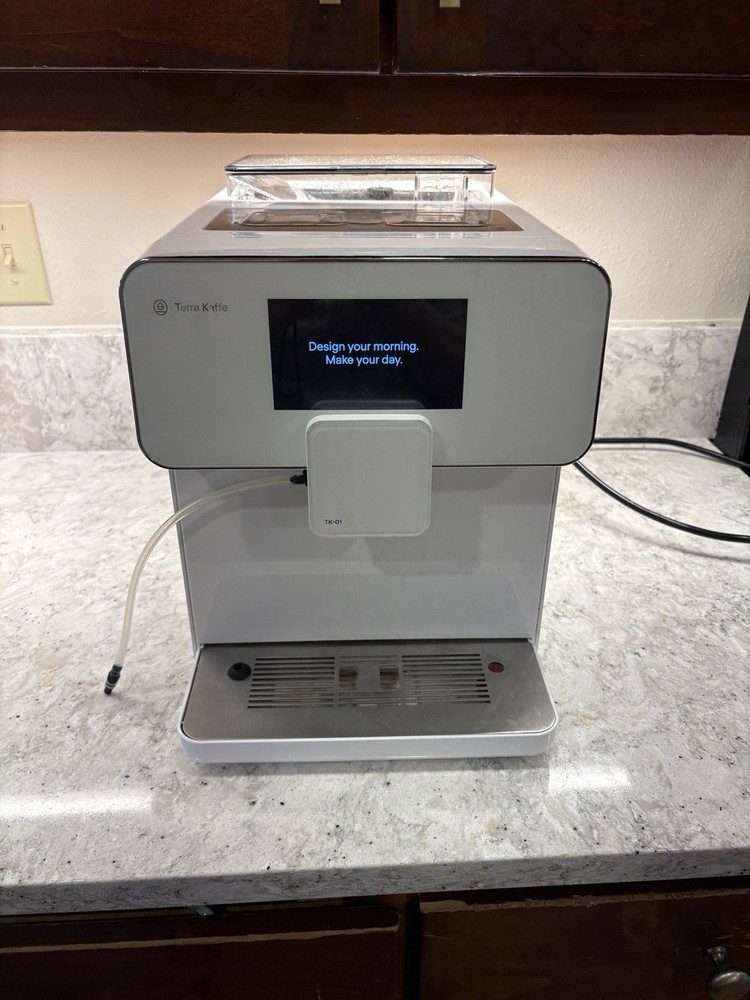 Terra Kaffe TK-01 Super Automatic Programmable Espresso Machine Pls Read!