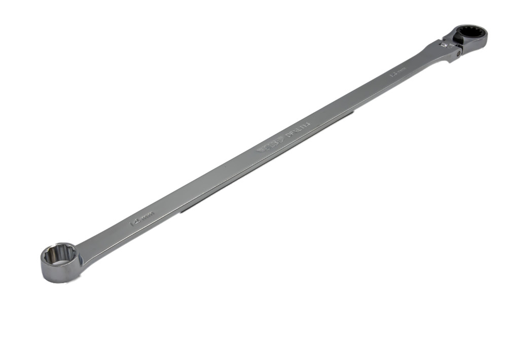 VIM TOOLS DFXL114 14MM DEEP SPLINE RATCHETING FLEX HEAD XL WRENCH