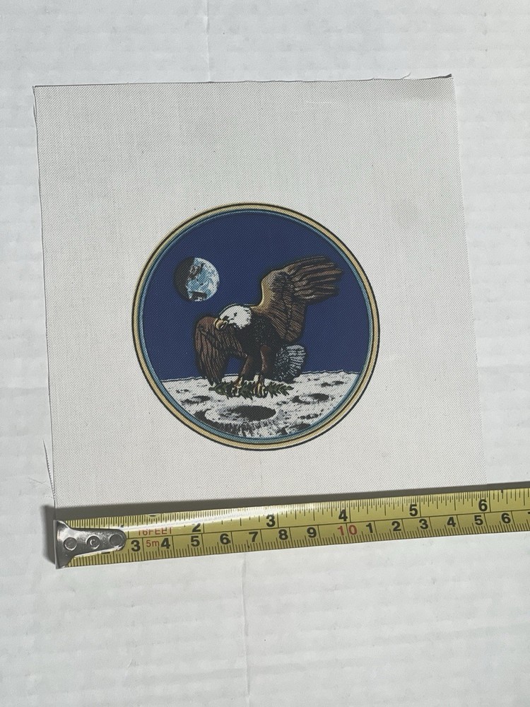 1969 Man On The Moon & Eagle Has Landed Beta Cloth Patch Collection