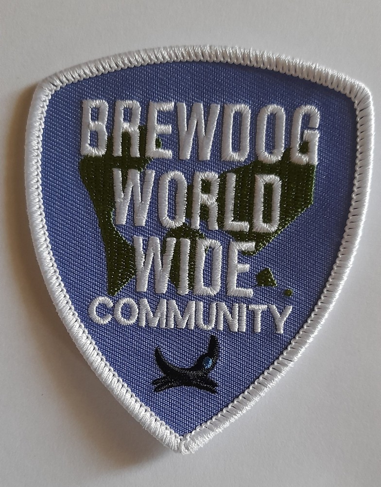 Brewdog  worldwide community  shield patch