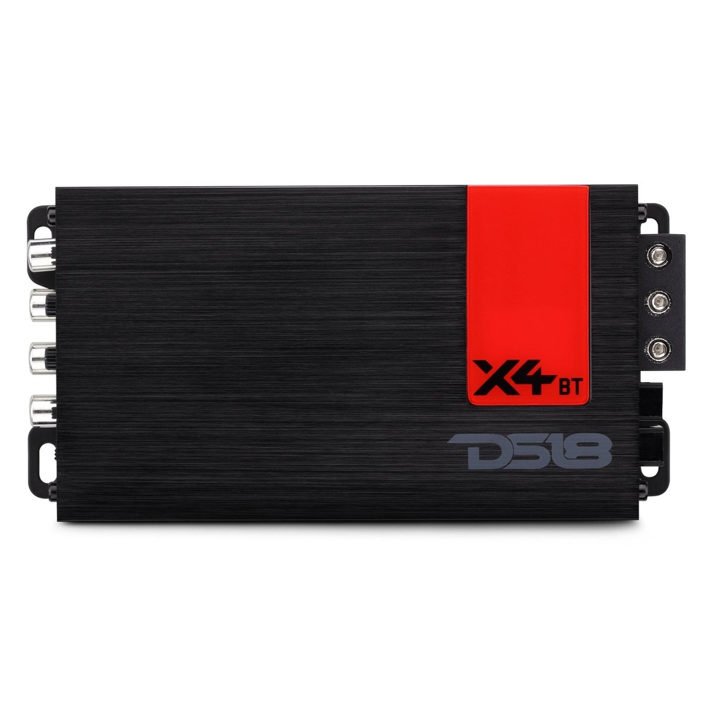 DS18 4-Channel Ultra Compact Full-Range Amplifier with Bluetooth Connectivity