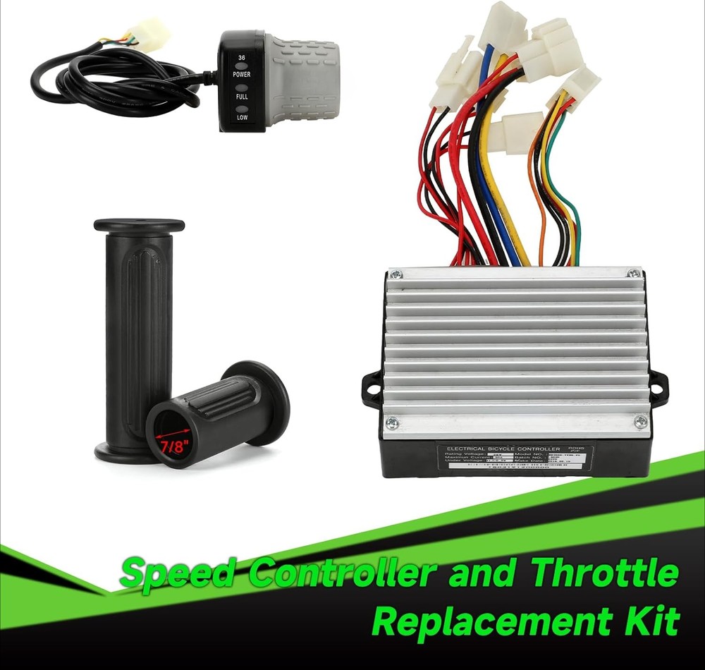 36V Controller and Throttle Compatible with Razor MX500 MX650 Dirt Bike
