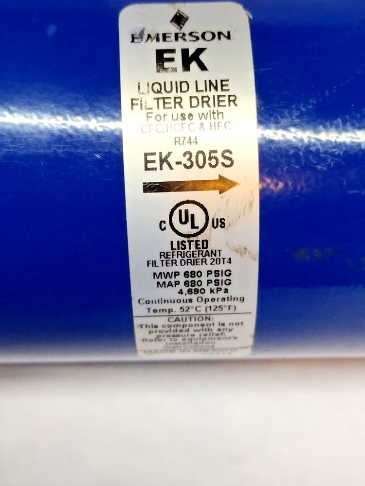 EMERSON EK LIQUID LINE FILTER DRIER EK-305S