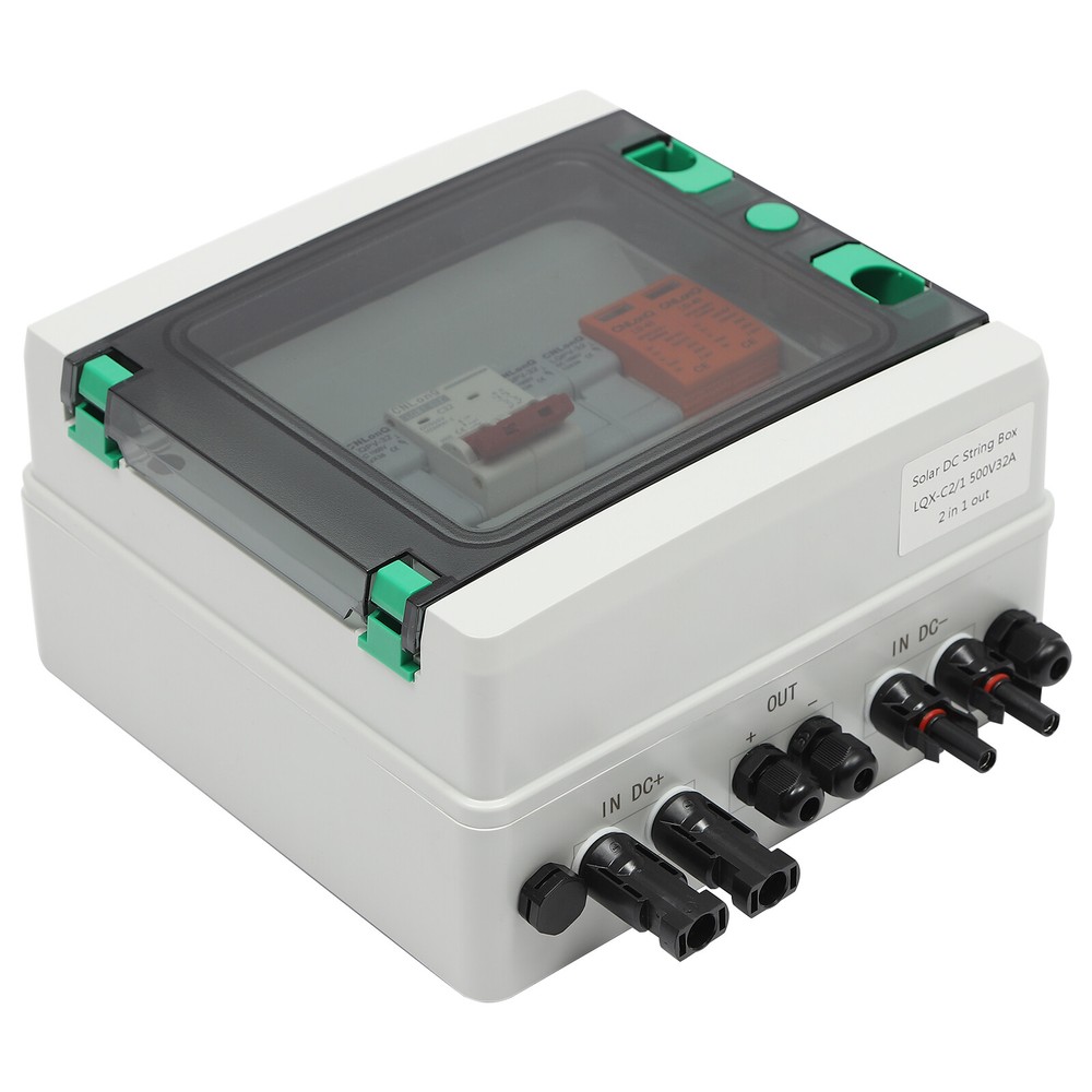 Solar DC String Box Solar Combiner Junction Box Circuit Breaker for Solar Panel