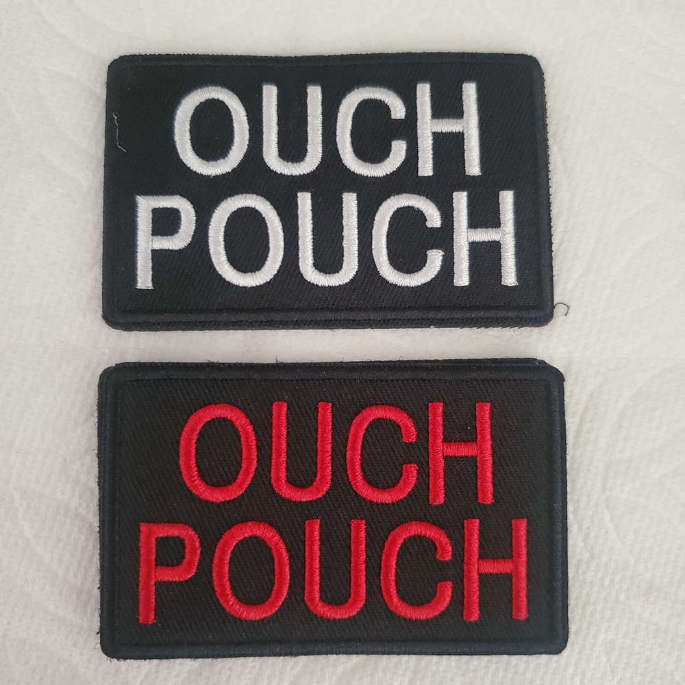OUCH POUCH TACTICAL MORALE PATCH HOOK AND LOOP NEW