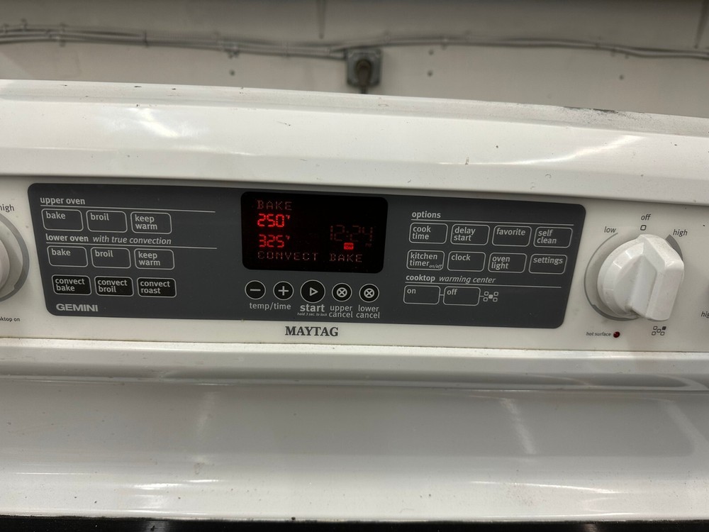 Genuine MAYTAG Range Oven, Infinite Switch # W10296657