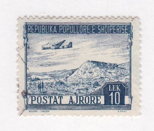 Albania stamp #C58, used