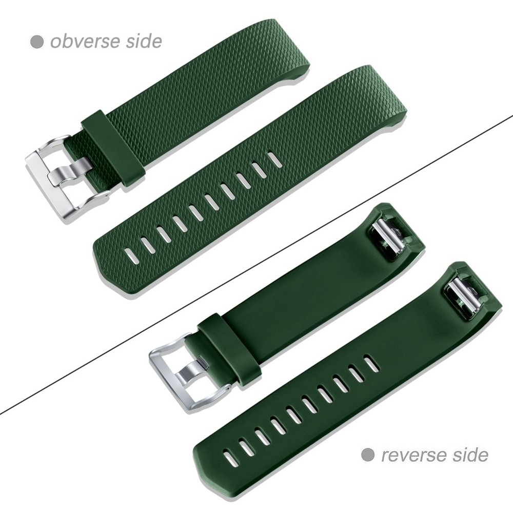Maledan Bands Replacement Compatible with Large, Black/Slate Blue/Green