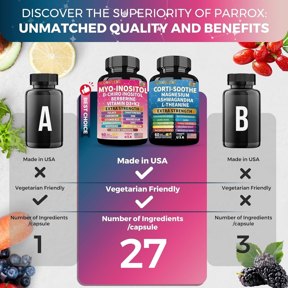 ALongDeng Soothe-Smooth Bundle,Soothe & Smooth Bundle Multivitamin Combo