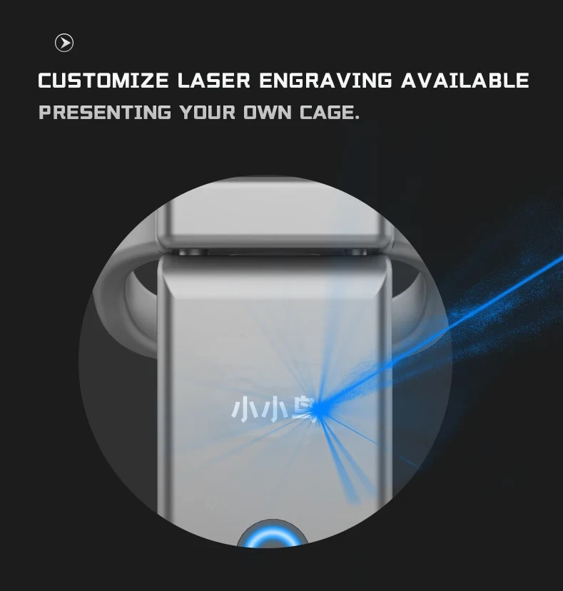 Metal Chastity Lock AI Function Remote APP Control Bluetooth Timing Penis Lock