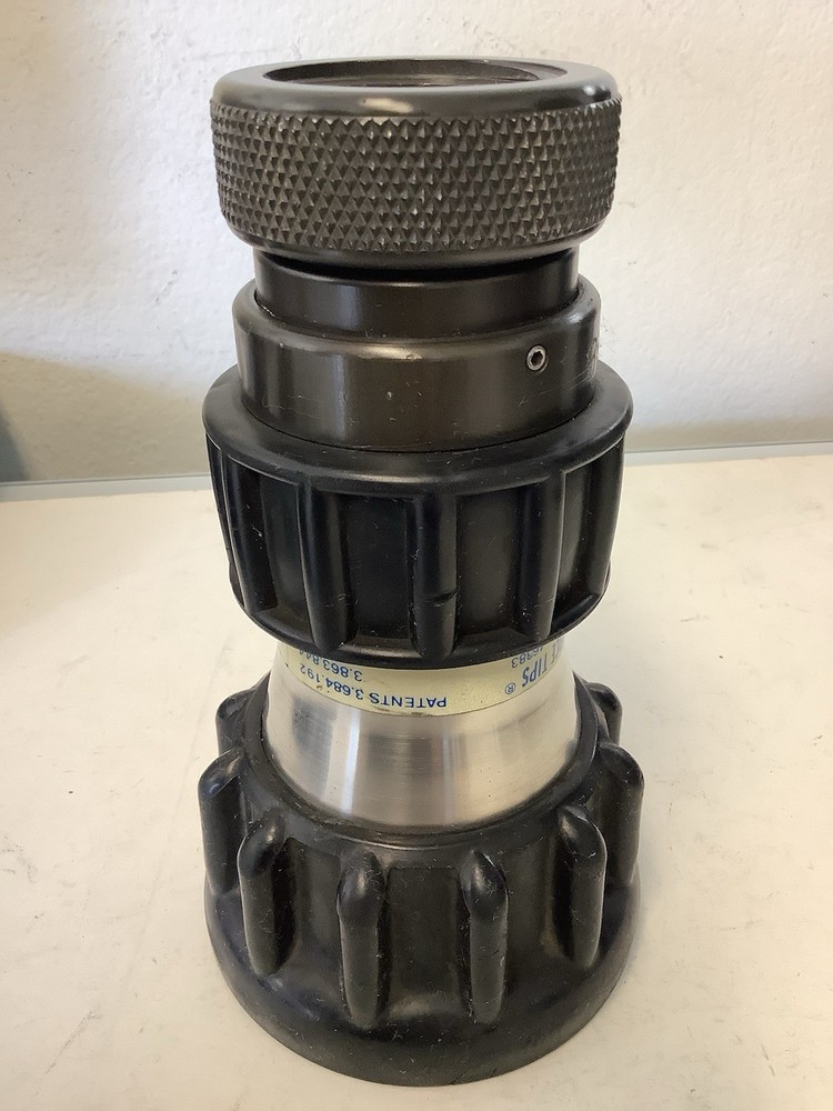 TFT Fire Hose Full Automatic VARIABLE VOLUME Nozzle 1 1/2" NH Task Force Tip