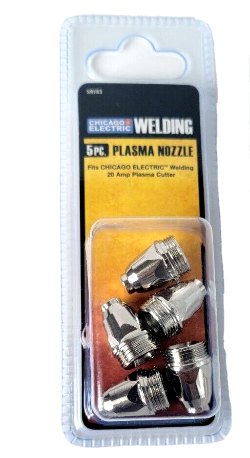 CHICAGO ELECTRIC WELDINGPlasma 20A Cutting Tips, 5 Pack