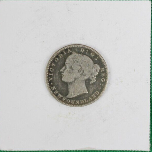 Date unknown New Foundland Canada - 5 cent - 1870? (Z236)