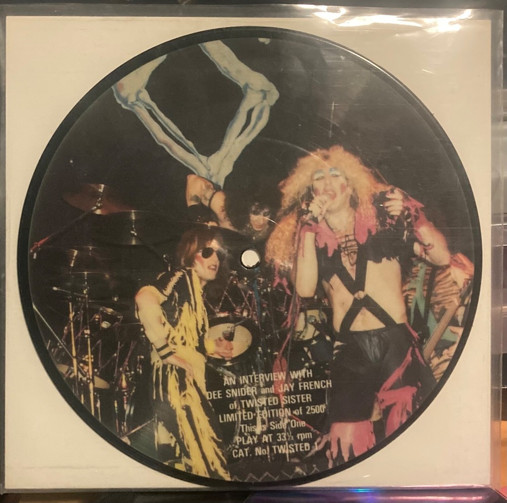 Twisted Sister 45 - picture disc