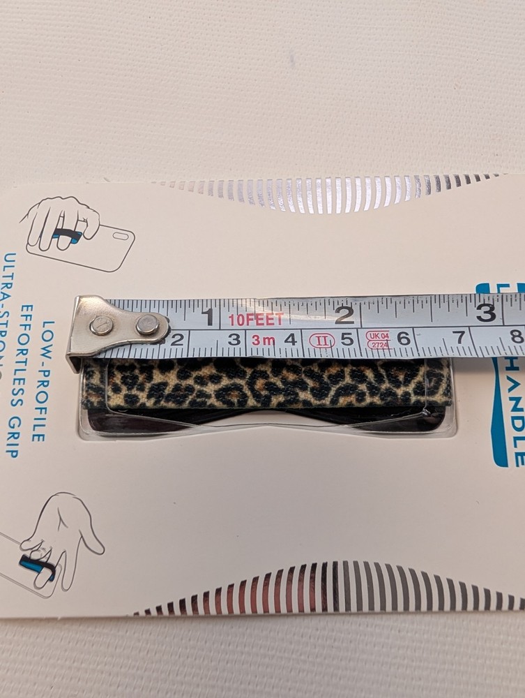 LoveHandle Cell Phone Grip LEOPARD Sling Strap Low Profile New