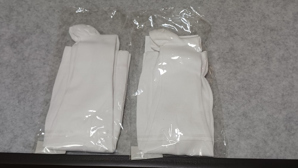 Miracle Compression Socks S/m White 2 Pair