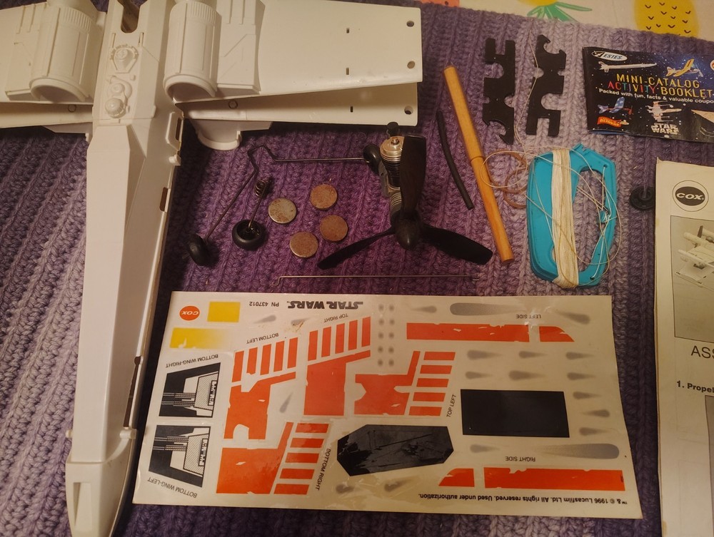 Cox Star Wars X Wing Control Line Fighter