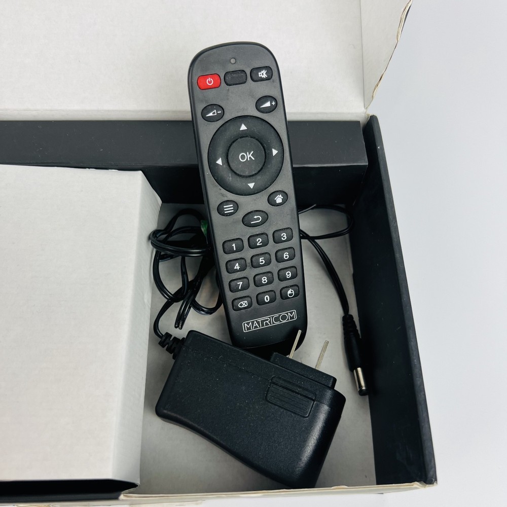 MATRICOM G-BOX Q2 Android Streaming Box Quad Core Untested