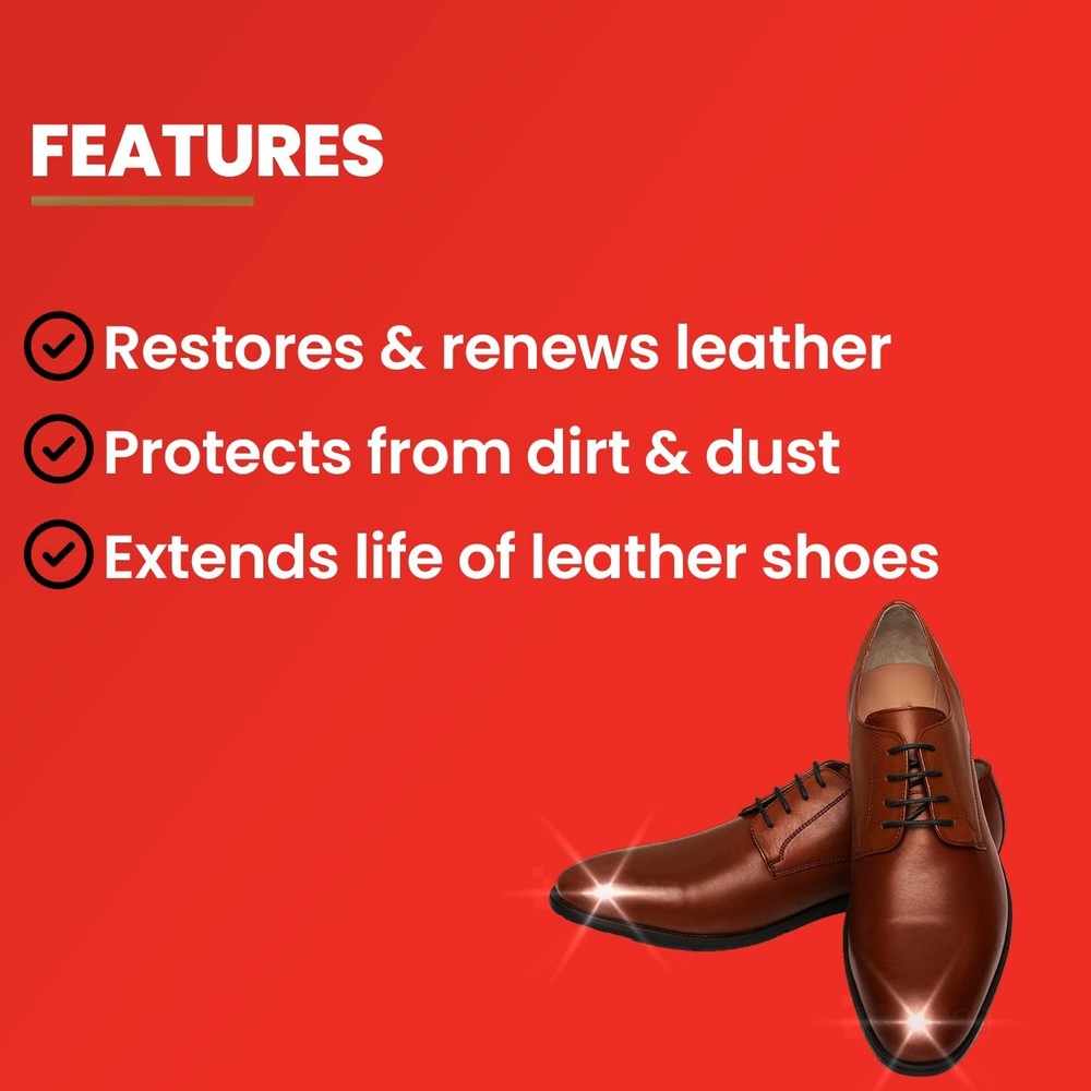 Kiwi Paste Shoe Polish - Dark Tan 40g