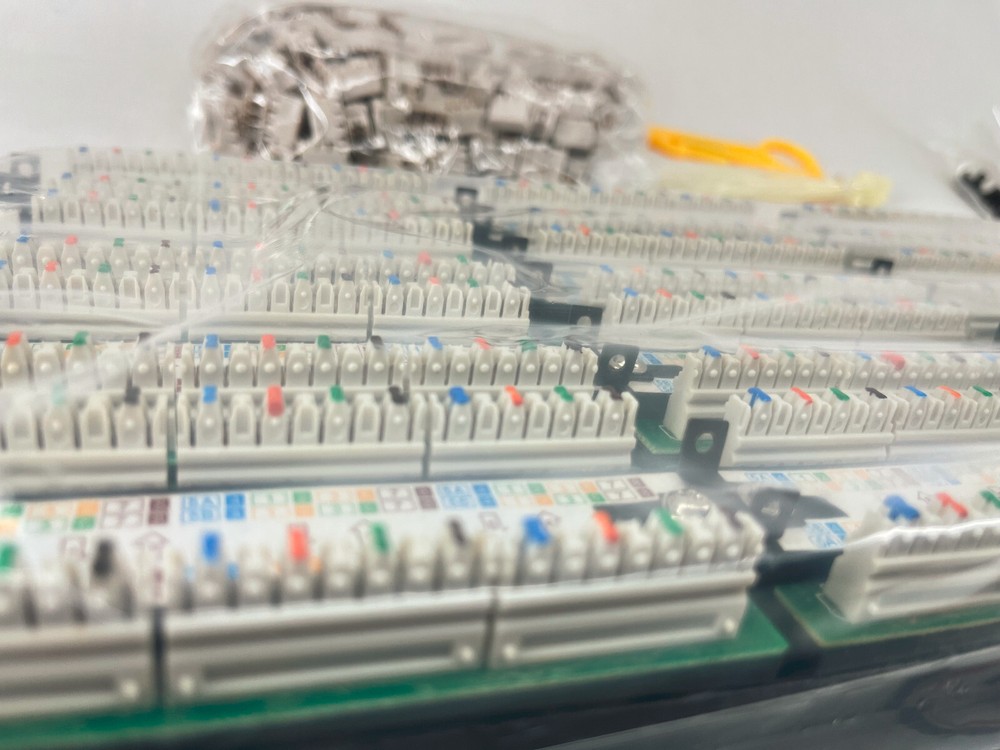Patch Panel UTP 96 Port Ethernet CAT6 RJ45 110 also CAT5 with Removable Modules