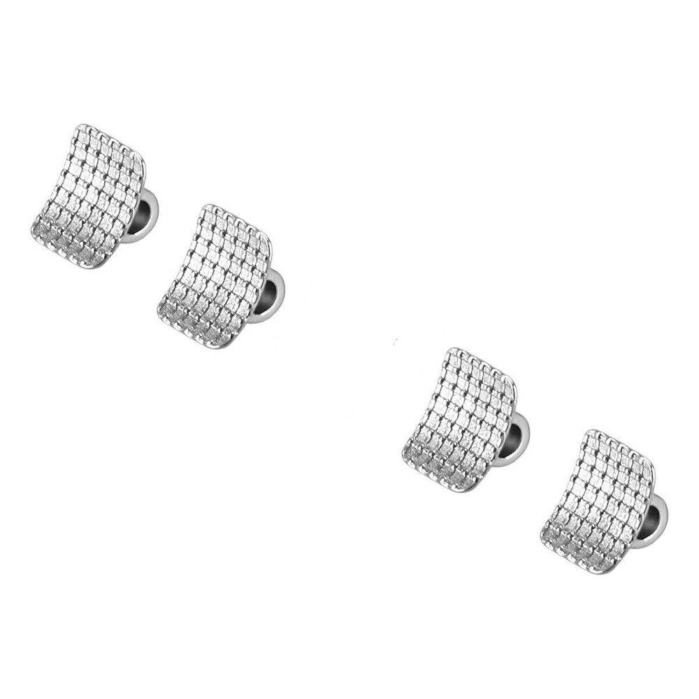 Dental Ortho Direct Bond Eyelet Lingual Buttons Monoblock MIM Cast Rectangular