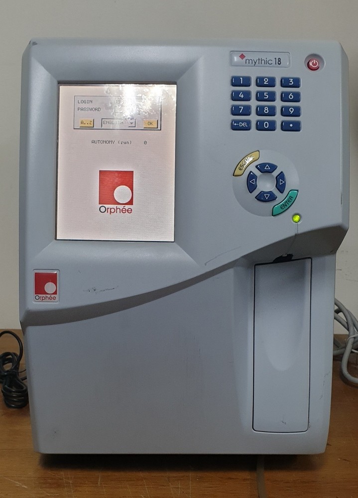 Orphée Mythic 18 Hematology Analyzer