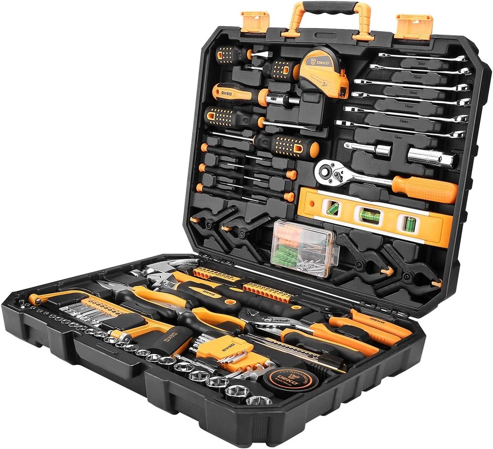 228 Piece Socket Wrench Auto Repair Toolbox Storage Case
