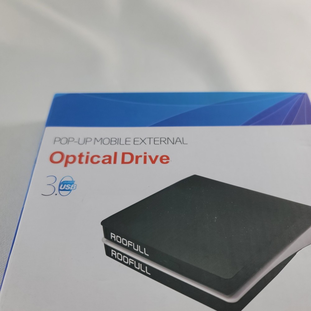 Roofull Pop-Up Mobile External Optical Drive 3.0 USB 5Gbps