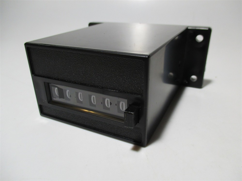 115VAC Accurate 6-Digit Base Mounted Electromechanical Counter