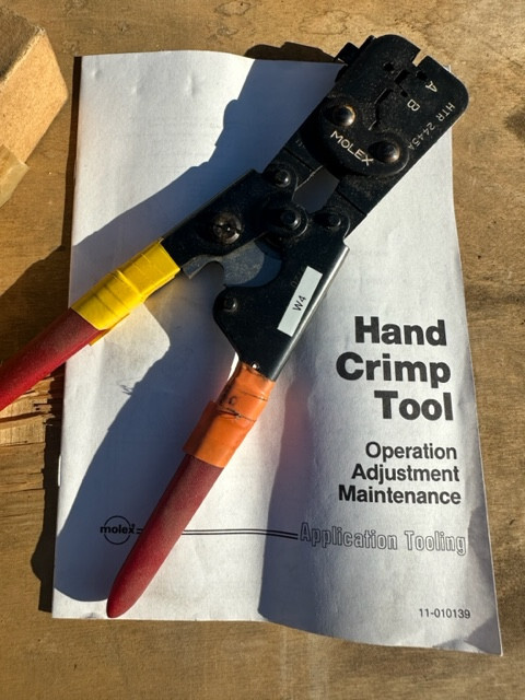 Molex Htr-60687 Crimper Crimping Tool